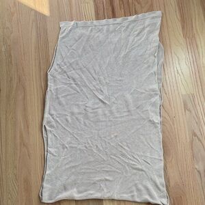 Quince cashmere mix nursing cover shawl poncho